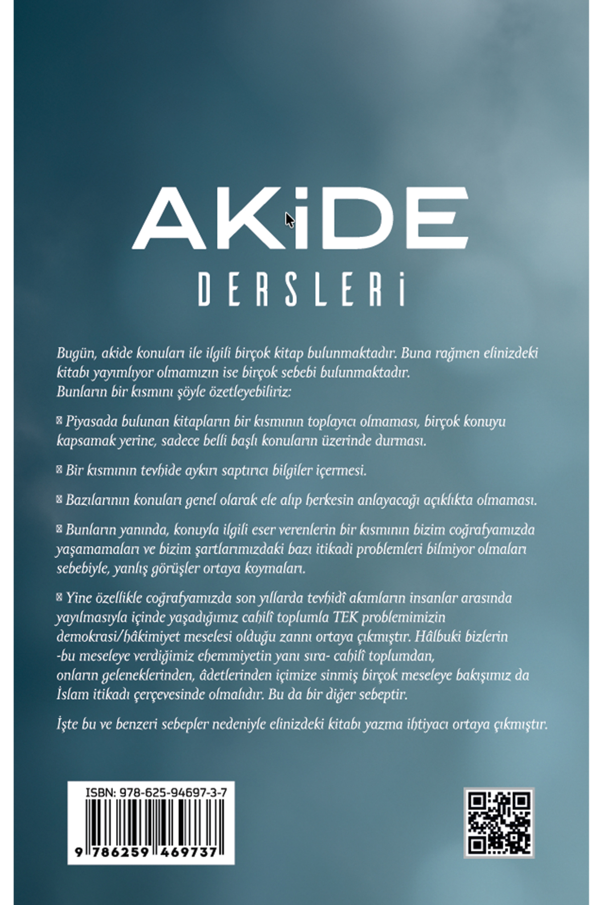 Tevhid Basım ve Yayın Akide Dersleri - Görsel 2