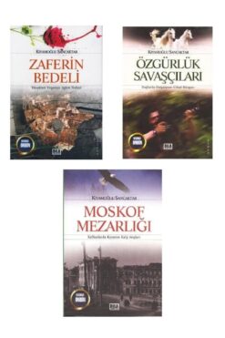 Genel Markalar Kıyamoğlu Sancaktar Çeçenya Serisi 3 Kitap Set - kaza namazı defteri