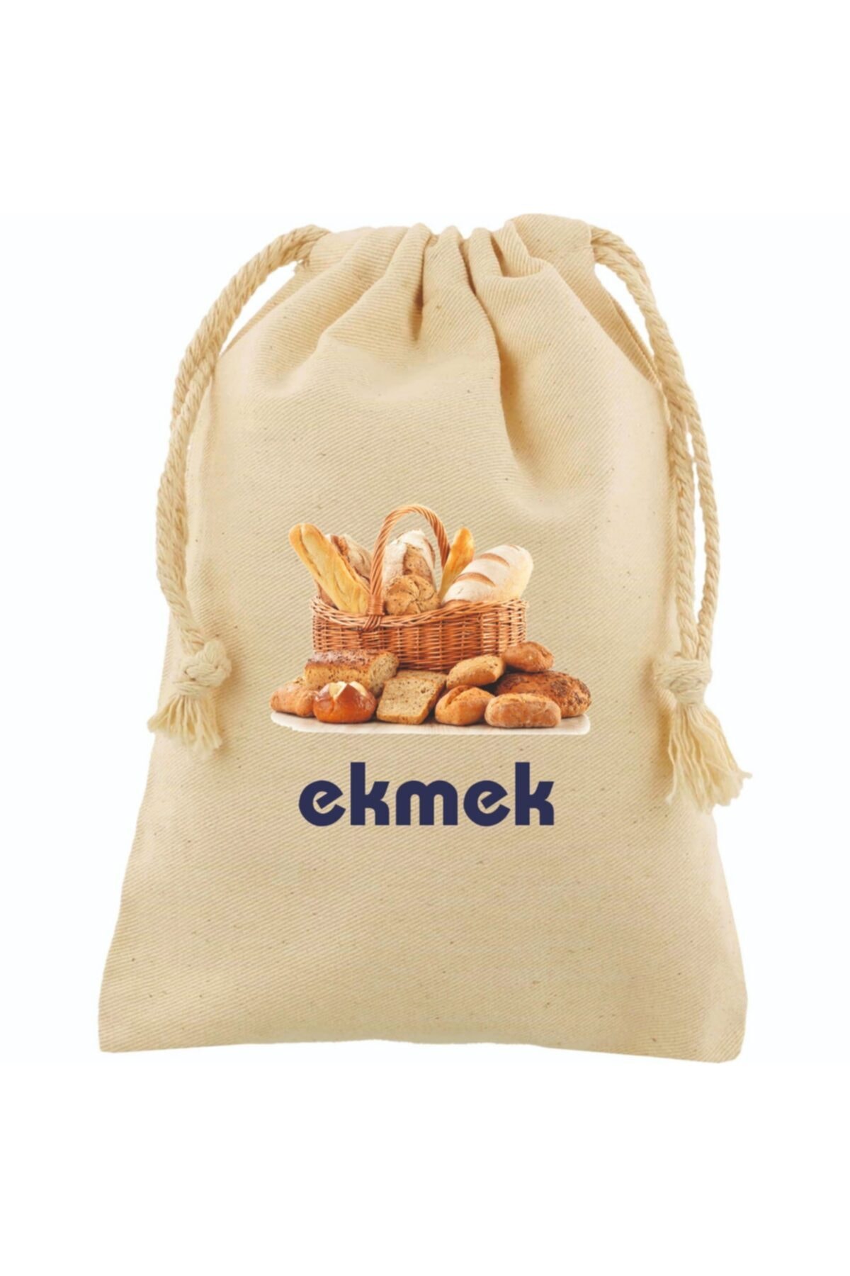 han collection Sağlıklı Bez Ekmek Torba Büyük 5 Ekmeklik