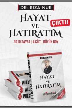 Küresel Kitap Hayat ve Hatıratım 4 Cilt Takım