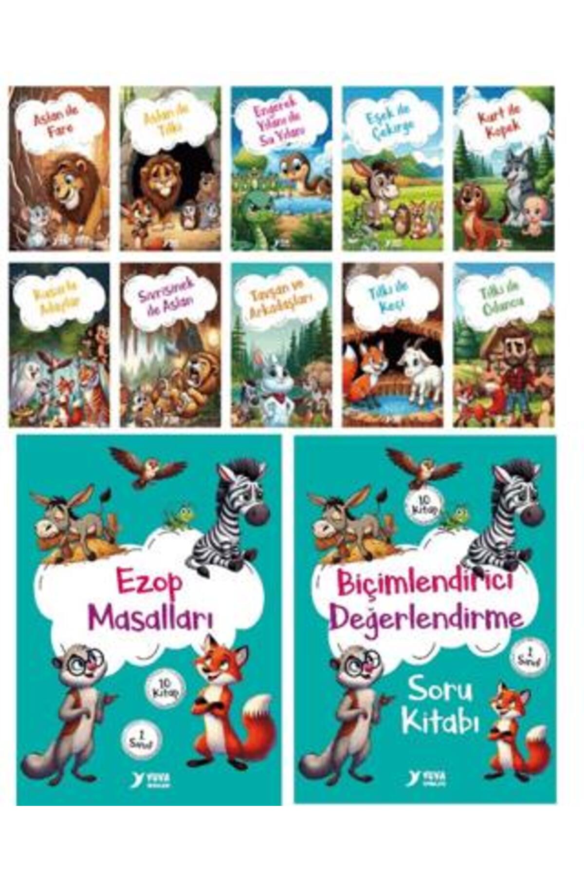 Yuva Yayınları 1. Sınıf Ezop Masalları (10 Kitap)