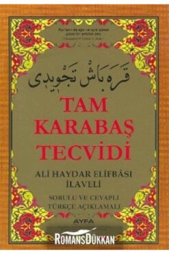 Ayfa Basın Yayın Kur'an I Kerim Elifbası Tam Karabaş Tevcidi Ilaveli Orta Boy Kod 046