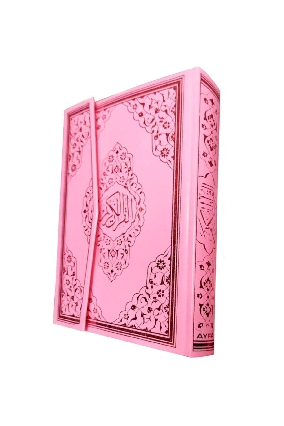 Ayfa Basın Yayın Kuran-ı Kerim Pembe Renkli Orta Boy Sesli Ayfa - Görsel 3