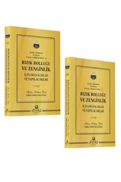 Ahıska Yayınevi Rızık Bolluğu ve Zenginlik İçin Okunacak ve Yapılacaklar 1-2 (2 Kitap Set)