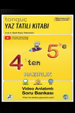 Tonguç Yayınları 4'ten 5'e Hazırlık Kitabı