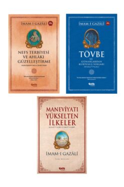 Çelik Yayınevi Imamı Gazali Seti Nefs Terbiyesi Ve Ahlâkı Güzelleştirme-tövbe-maneviyatı Yükselten Ilkeler3'lü Set