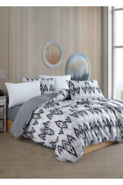 conzaliza Çift Kişilik Pamuklu Nevresim Seti | Çarşafsız