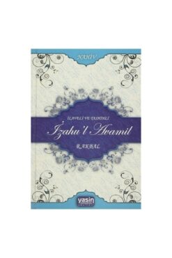 Yasin Yayınevi İlaveli ve Tashihli İzahu'l Avamil