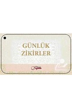 Karaca Yayınevi Günlük Zikirler (Kartela)