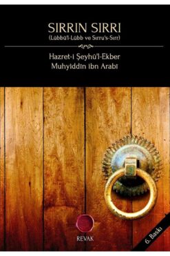 Revak Kitabevi Sırrın Sırrı Hazret-i Şeyhü'l-ekber / / 9786056332968