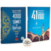 Kitap Kalbi Yayıncılık Peygamber Efendimiz (s.a.s.)'in 4000 Sünnet ve Adabları ve 41 Vaaz ( 2 Kitap Set ) Ciltli