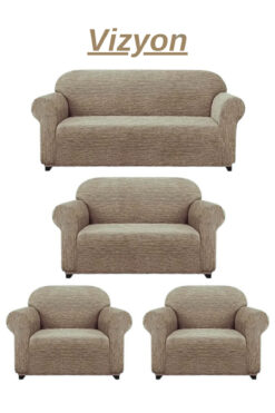 Genel Markalar 3+2+1+1Dokuma Jakar koltuk örtüsü. lastikli, esnek, yıkanabilir koltuk, kanepe, çekyat örtüsü/kılıfı