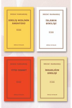 Diriliş Yayınları Yitik Cennet,islamın Dirilişi, Diriliş Neslinin Amentüsü, Insanlığın Dirilişi Sezai Karakoç
