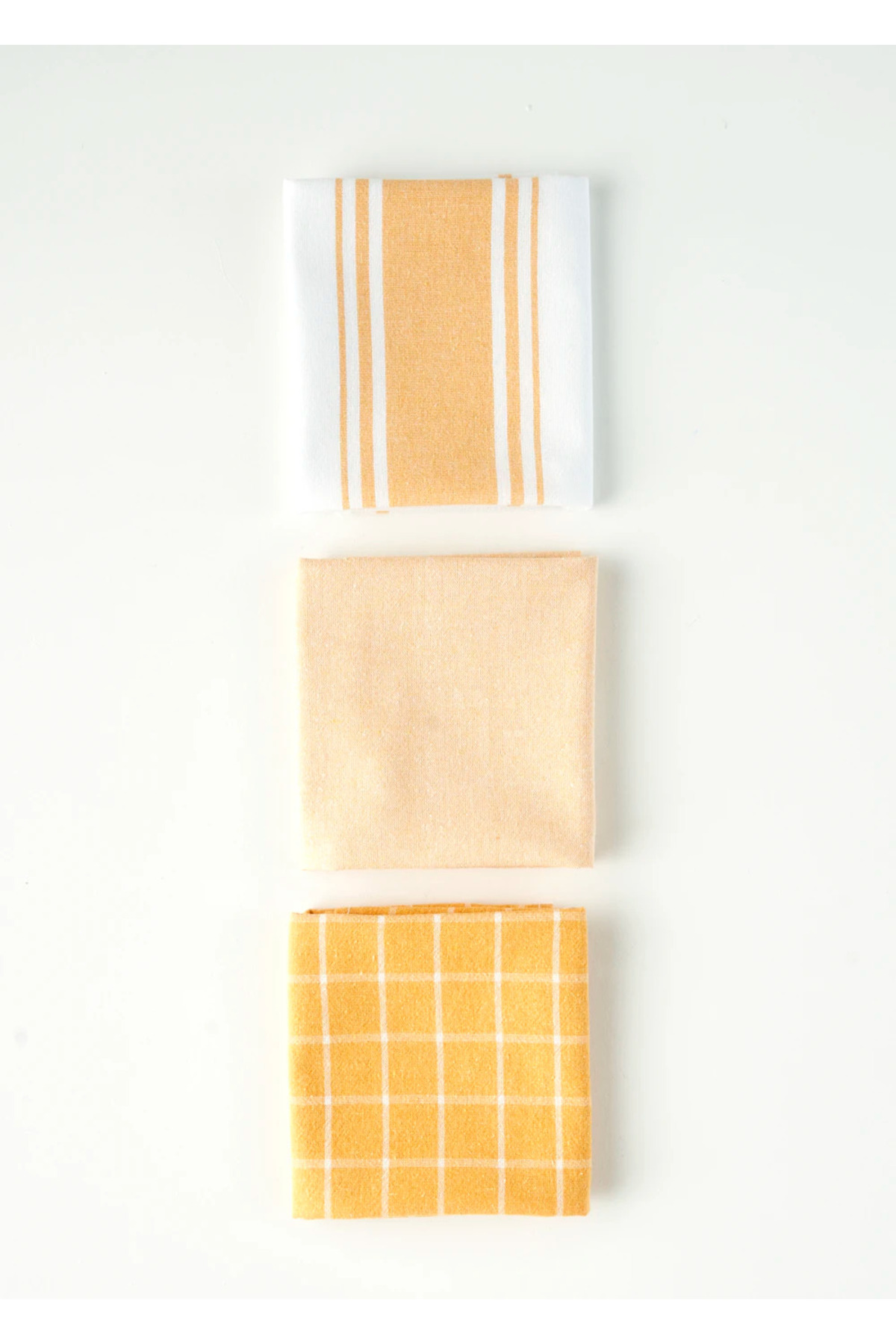 Bella Maison Juno Kurulama Bezi 3'lü Hardal (45x65 cm)