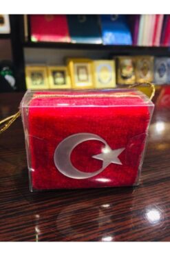 OSMANLI Kadife Ayyıldızlı Mini Kuran-ı Kerim
