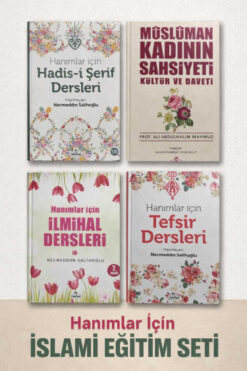 Ravza Yayınları Hanımlar İçin İslami Eğitim Seti Dört Kitap