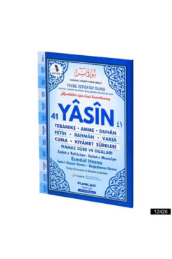 Furkan Neşriyat Furkan Orta Boy 80 Sayfa 3 lü Yasin Cüzü Mavi Renk