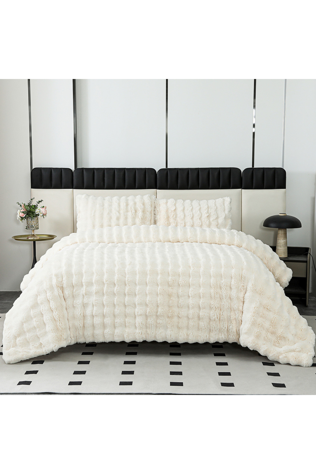 Bottega Home Loria Pelüş Yatak Örtüsü