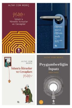 Tin Yayınları Altay Cem Meriç 4lü Set Muhtelif 1-2 Peygamberligin Ispati Ögrenmeyi Ögrenmek