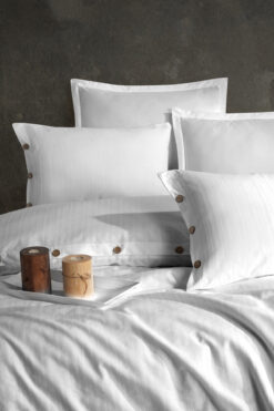 Nordqueen %100 Pamuk Çift Kişilik Düğmeli Nevresim Seti