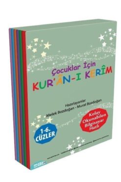 Mat Kitap Çocuklar Için Kur An-ı Kerim 1 - 6. Cüzler (6 Kitap Takım)