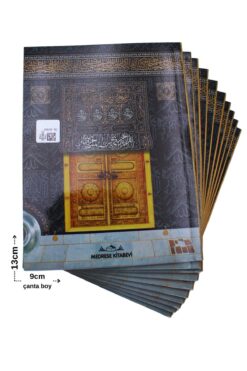 Medrese Kitab Evi Hediyelik Ekonomik 10 Adet Yasin-i Şerif Kabe Siyah 80shf Çanta Boy