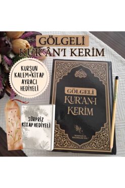 Ravza Yayınları Gölgeli Kur'an-ı Kerim (SİYAH) / Kolektif / / Kalem Hediyeli