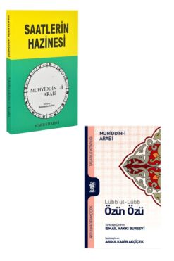 Kurtuba Kitap Saatlerin Hazinesi- Özün Özü( Sırrın Sırrı) (2 Kitap Set) - Muhyiddin Ibn Arabi
