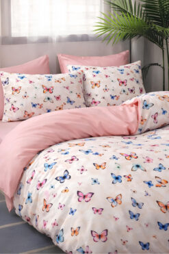 Always Çarşafı Lastikli Çift Taraflı Tek Kişilik Nevresim Takımı Ela