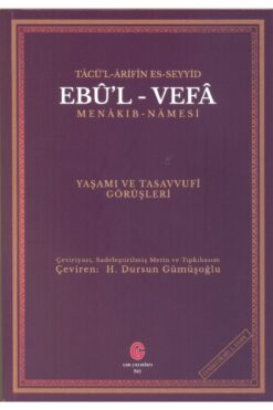 Can Yayınları Tacü’l Arifin Es-seyyid Ebu’l-vefa Menakıb-namesi