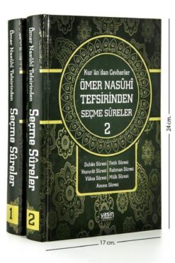 Yasin Yayınevi Kur'an'dan Cevherler Ömer Nasuhi Tefsirinden Seçme Sureler 2 Cilt