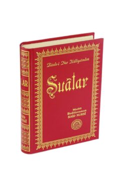 Sözler Neşriyat Şualar Küçük Boy Risale-i Nur Sırtı Deri Ciltli - Sözler Bediüzzaman Said-i Nursi
