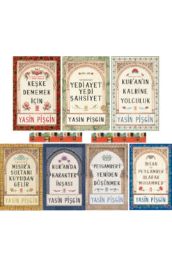 Timaş Yayınları Yasin Pişgin(7KİTAP) Keşke Dememek İçin, Yedi Ayet Yedi Şahsiyet, Kuranda Karakter İnşası