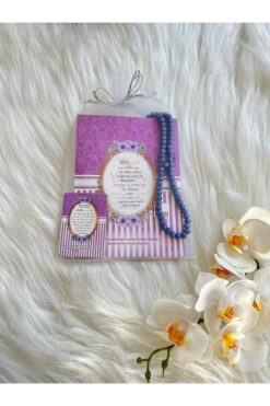 hicazavm Hediyelik Dağıtmalık Mevlitlik Keseli Yasin Tesbih Magnet Seti