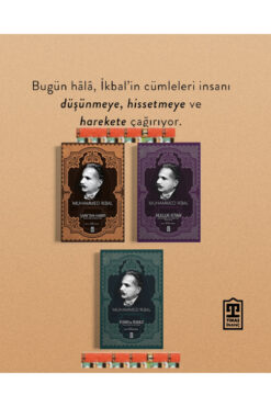 Timaş Yayınları Muhammed İkbal- Kulluk Kitabı- Şarktan Habe, Esrar ve Rumuz (3kitap)