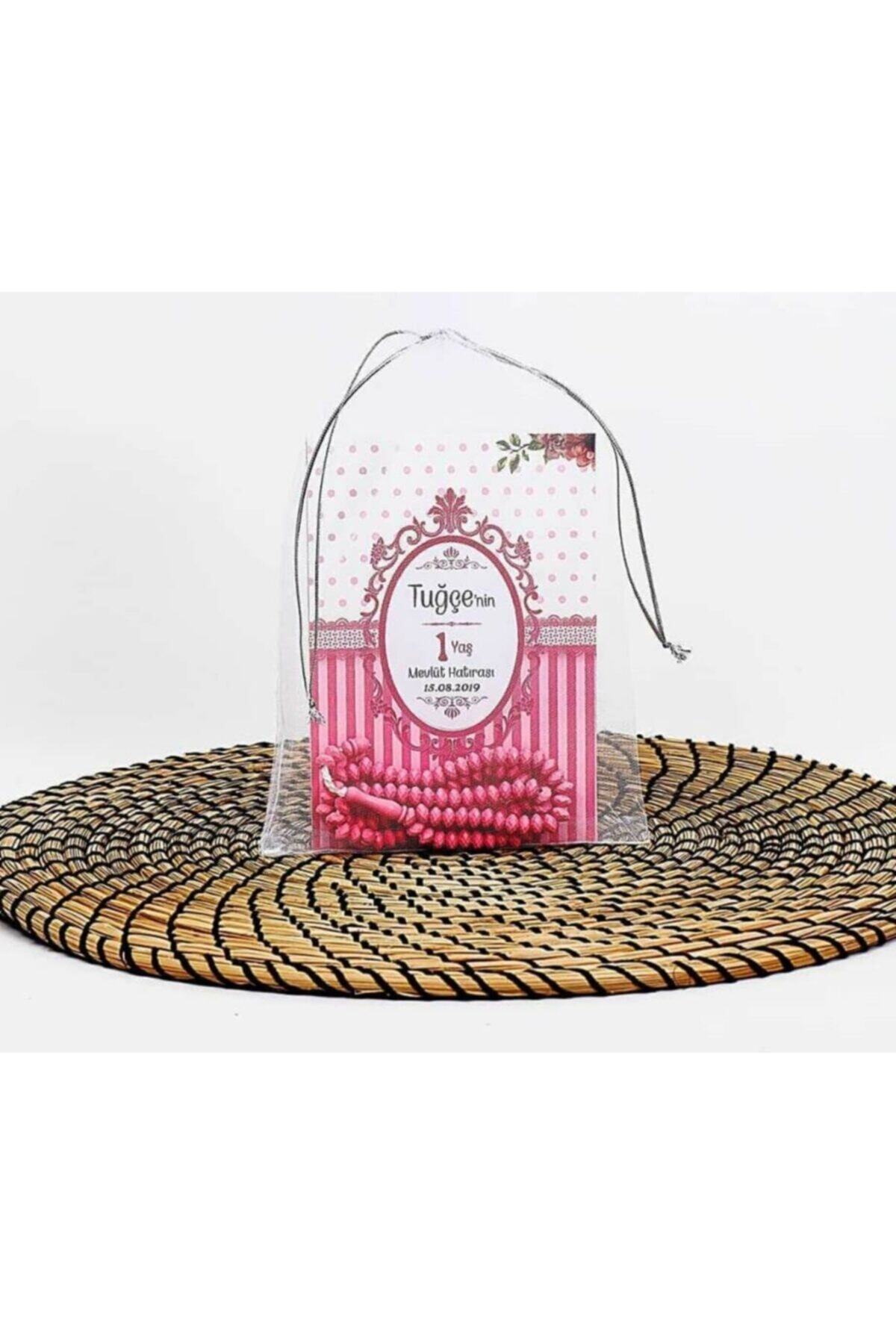 luxurianthome Keseli Tülde Isimli Yasin Kitabı Tesbih Bebek Şekeri Sünnet Mevlüt Hediyesi 30 Adet