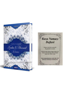 Yasin Yayınevi İzahul Avamil Açıklamalı Avamil Tercümesi - kaza namazı defteri