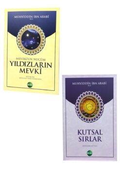 Kitsan Yayınları Yıldızların Mevki - Kutsal Sırlar (2 Kitap Set - Muhyiddin Ibn Arabi
