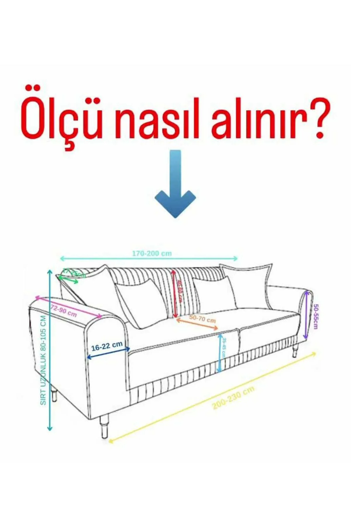 EJMEL bohem koltuk örtüsü yeni fason BOHEM kumaş çekyaT kılıfı kanepe örtüsü 3lü esnek lastikli AKALİTE - Görsel 3