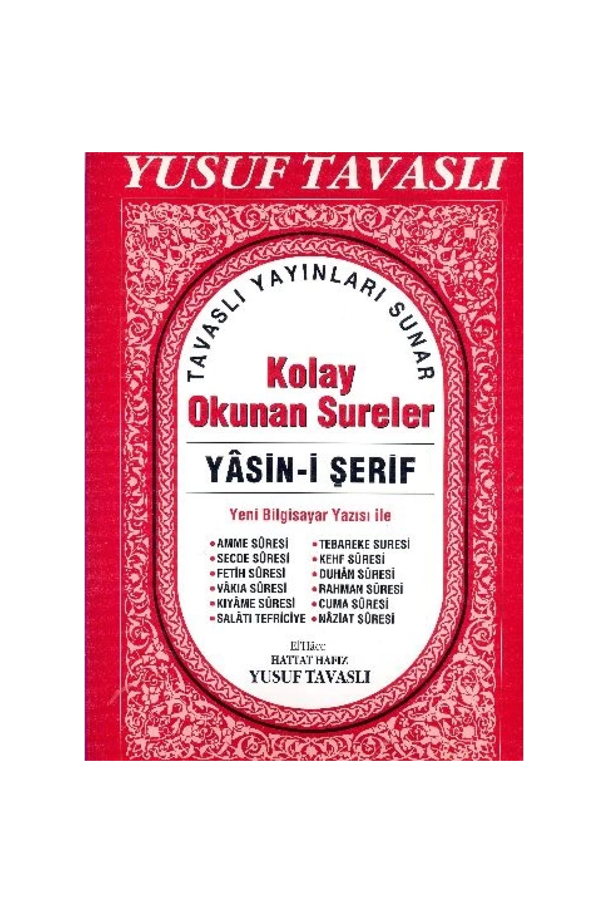 Genel Markalar Kolay Okunan Sureler - Yasin-i Şerif (CAMİ BOY) (CB01)