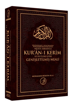 İkranur Yayıncılık Kur'ân-ı Kerim Kelime Manalı Nûzul Sırasıyla ve Âyetlere Göre Genişletilmiş Meali