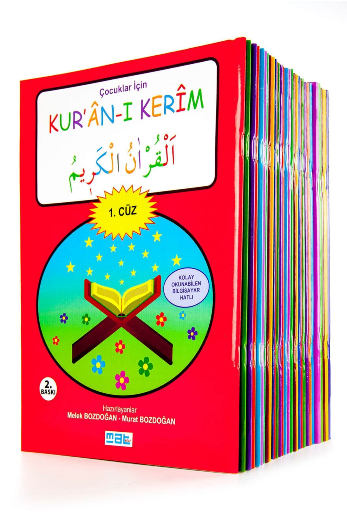 Mat Kitap Çocuklar Için Kur'an-ı Kerim 1-30. Cüzler Set