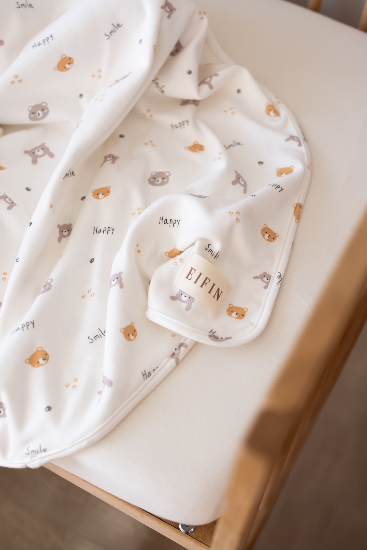 EIFIN Bebek&Çocuk İnterlok Örtü & Battaniye %100 Pamuk Kutulu Oeko-teks Sertifikalı