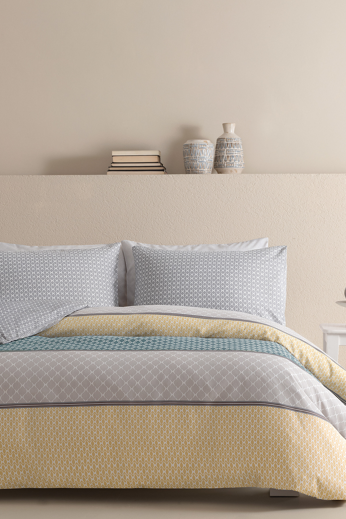 Dormy Home Hilaris Tek Kişilik Nevresim Takımı - Gri