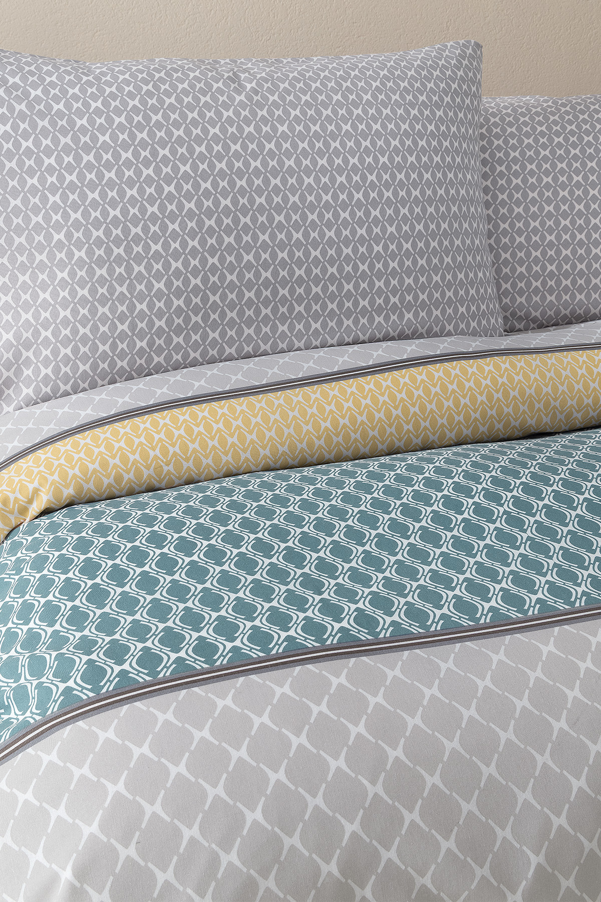 Dormy Home Hilaris Tek Kişilik Nevresim Takımı - Gri - Görsel 2