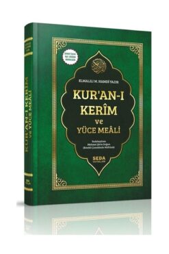 Seda Yayınları Mealli Kuranı Kerim Elmalılı Hamdi Yazır Cami Boy 25-34 Cm Diyanet Mühürlü Iri Yazılı Kolay Okunur