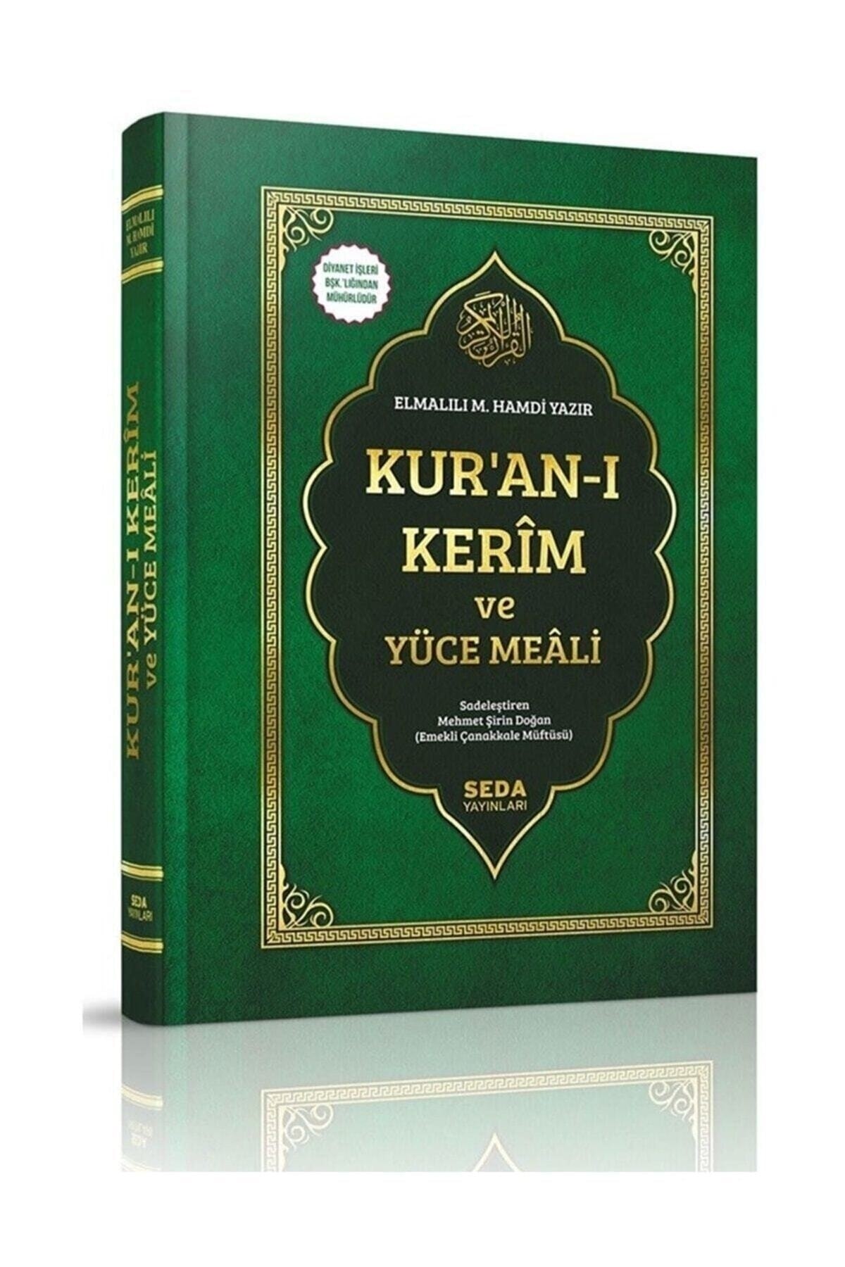 Seda Yayınları Mealli Kuranı Kerim Elmalılı Hamdi Yazır Cami Boy 25-34 Cm Diyanet Mühürlü Iri Yazılı Kolay Okunur