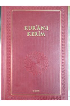 Server Yayınları Kur'ân-ı Kerîm (Büyük Boy - Mıklepli - Kırmızı)