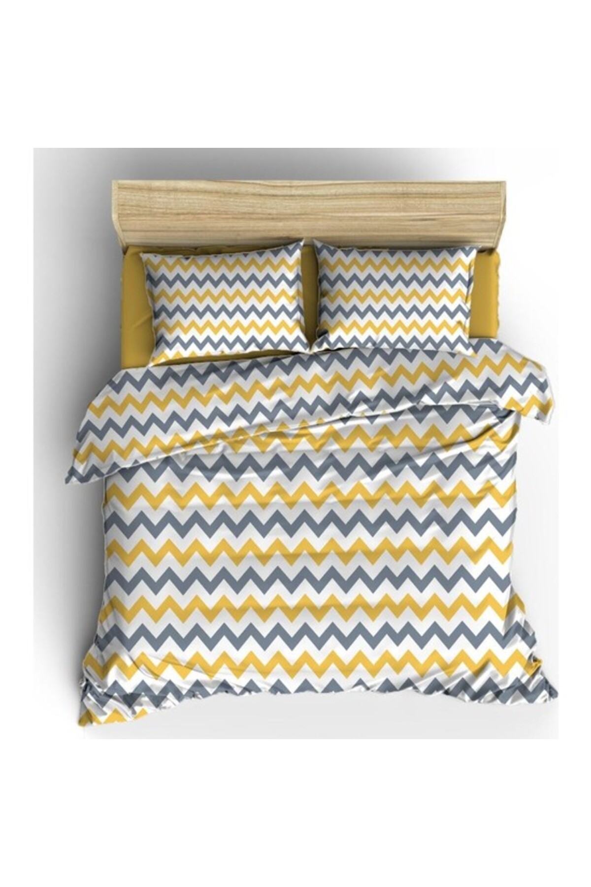 StellaFlavo 120 x 200 Yatak İçin Çarşafı Lastikli Pamuklu Nevresim Takımı