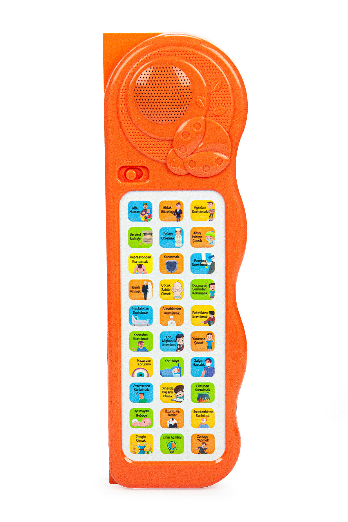 Bayramdan Sesli Dua Öğreten Cihaz Turuncu - Görsel 3
